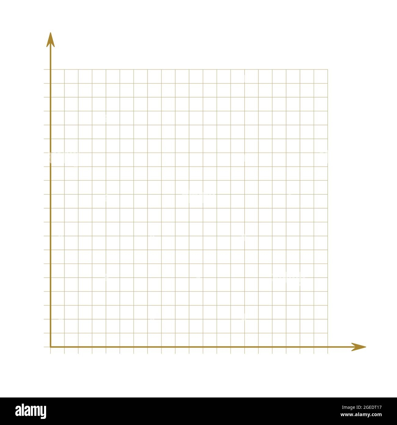 Grid Paper Mathematical Graph Cartesian Coordinate System With X 
