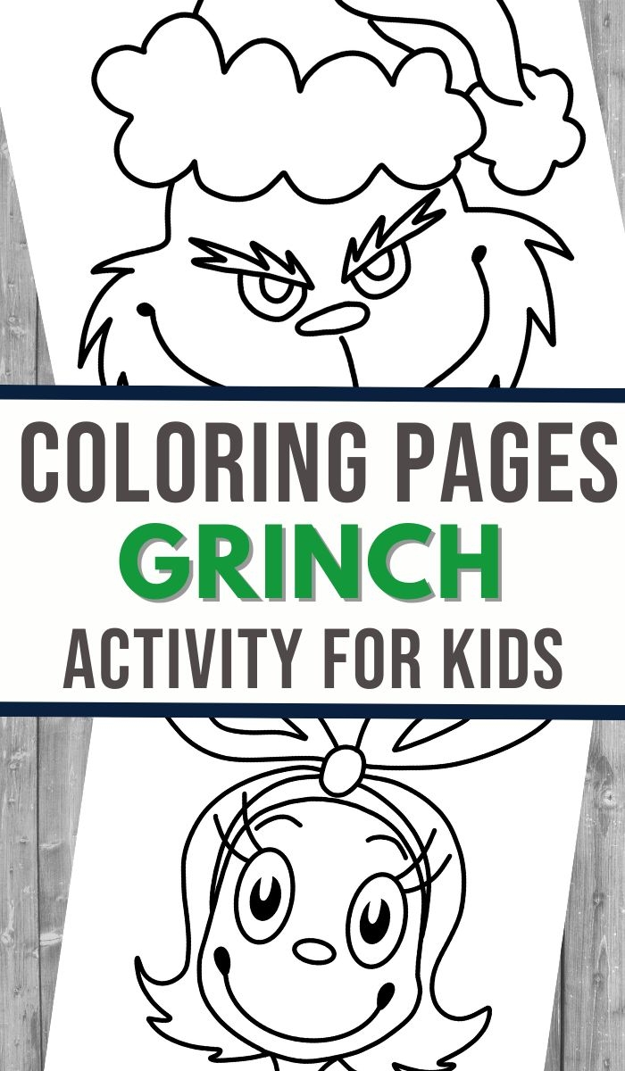 Grinch Coloring Pages For Kids