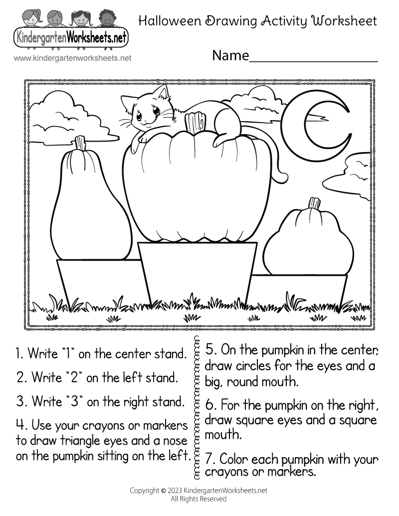 Free Printable Pumpkin Worksheets For Kinder