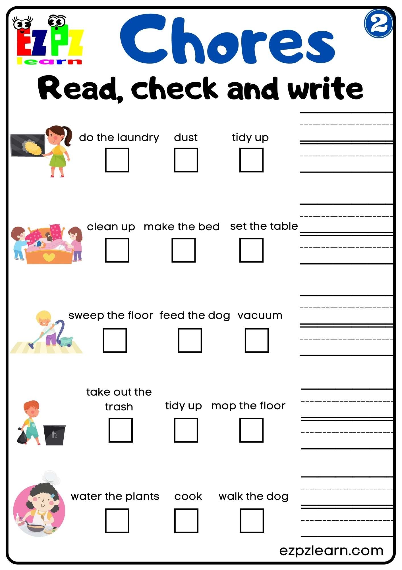 Esl Printable Worksheets Free