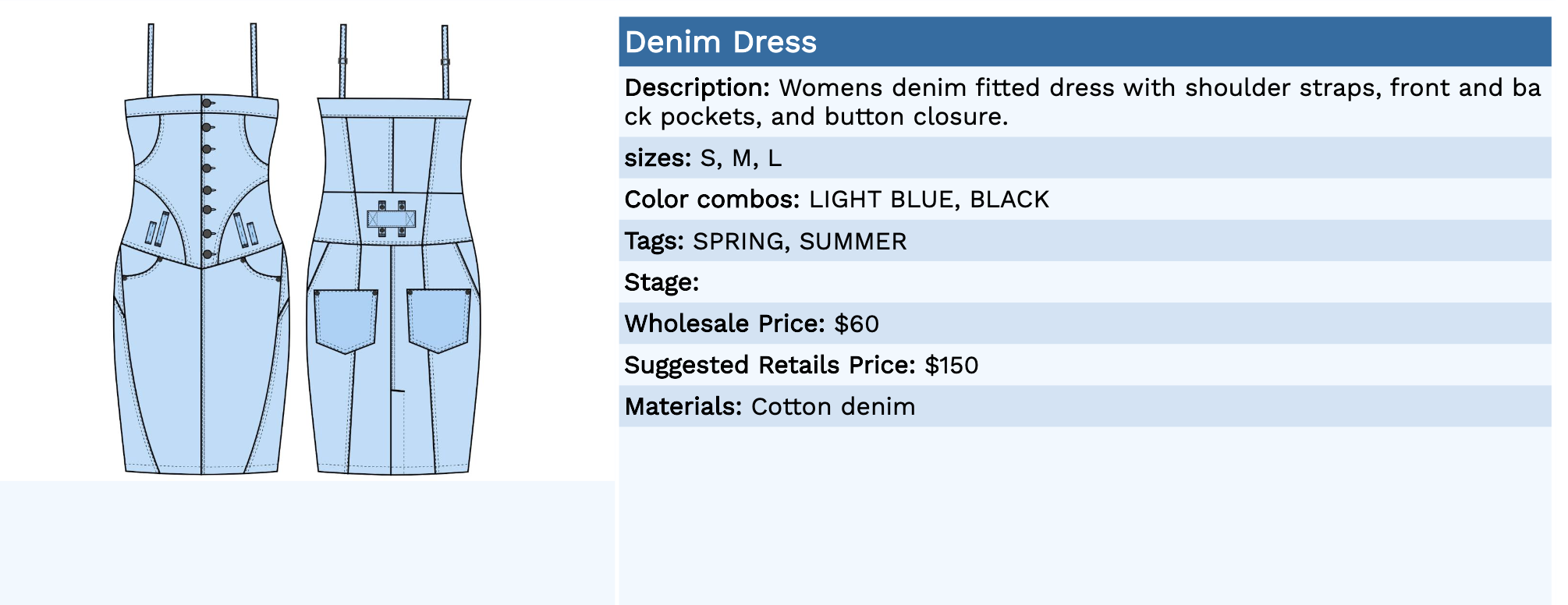 How To Create A Fashion Line Sheet 