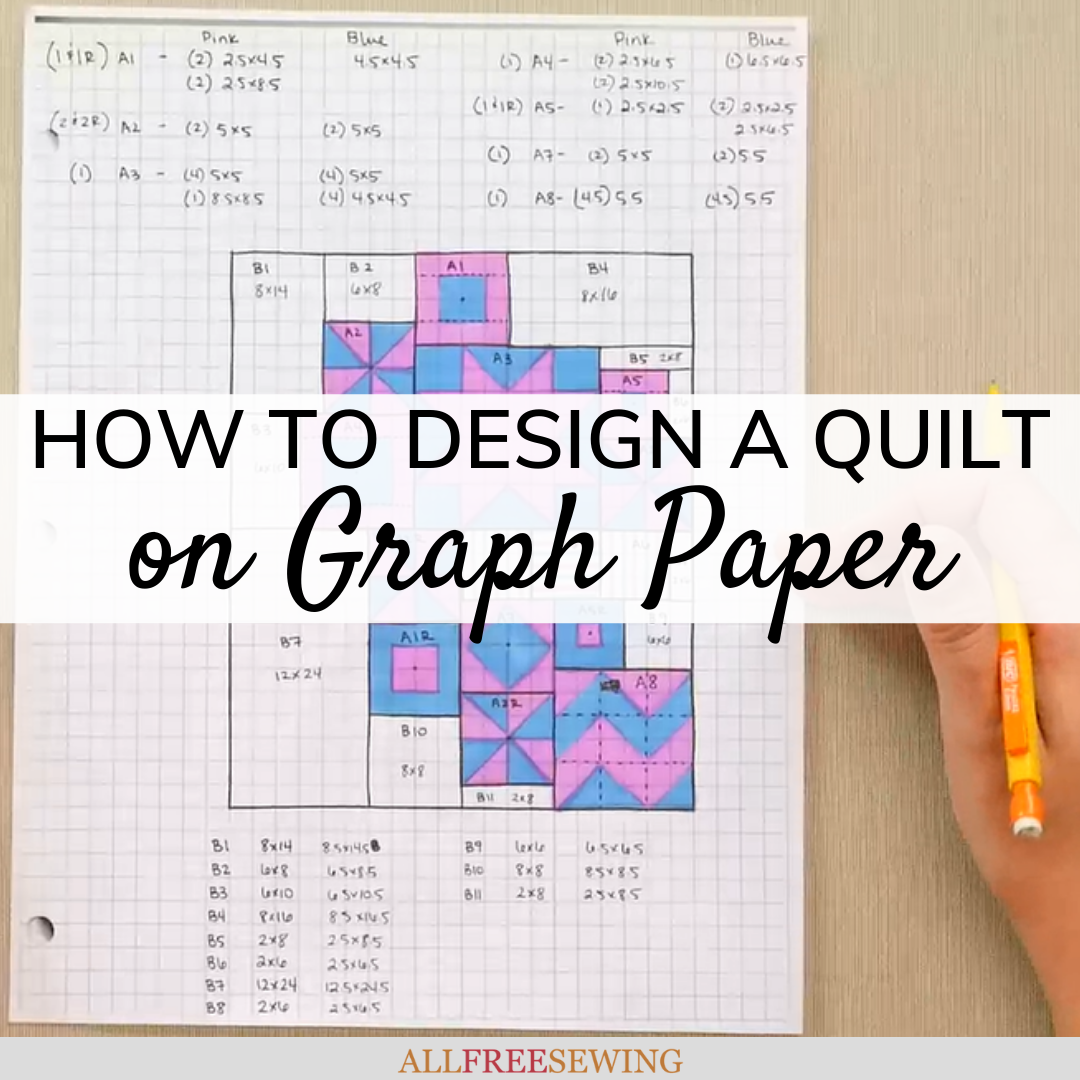 How To Design A Quilt On Graph Paper AllFreeSewing