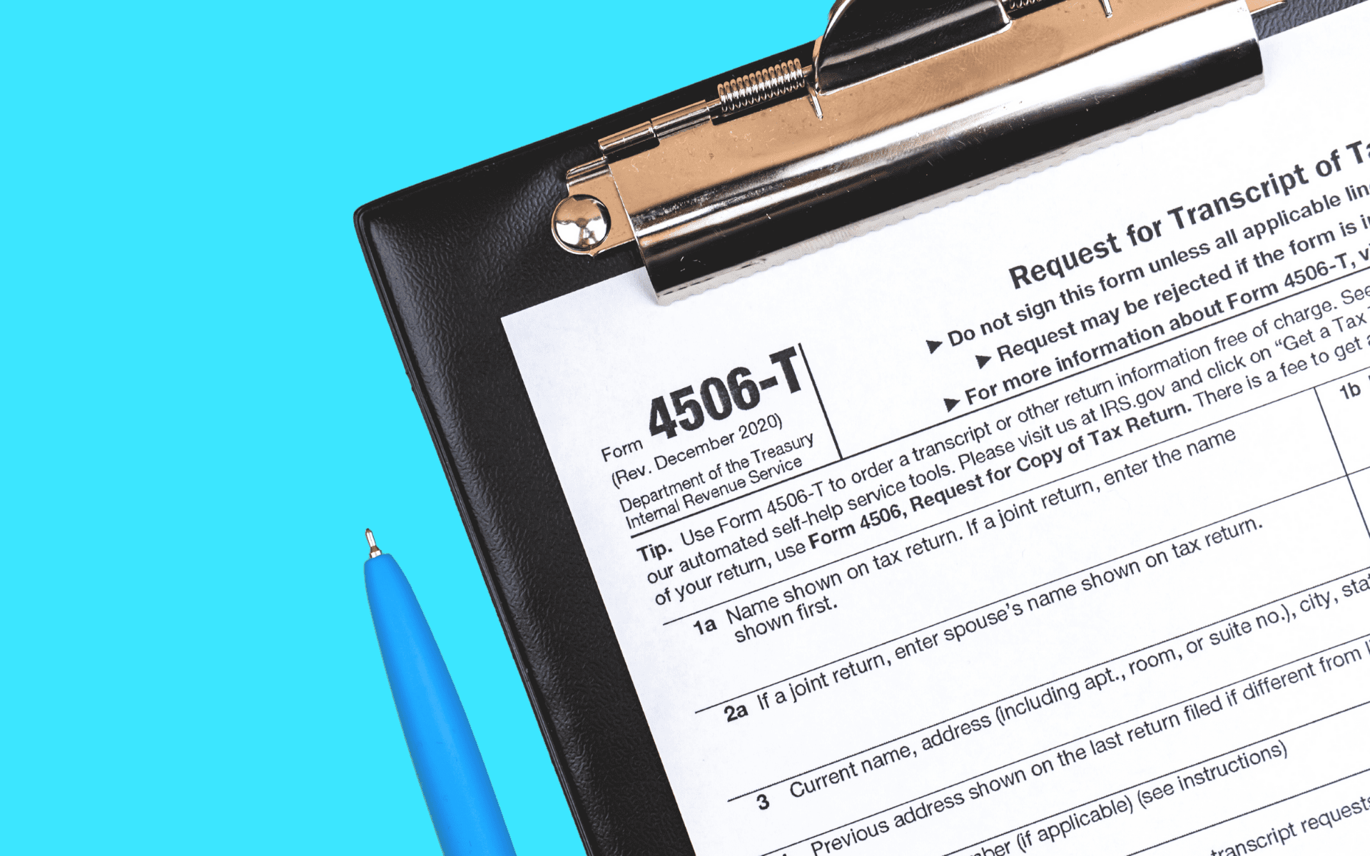 How To Draft IRS Form 4506 T Step by Step Free Template
