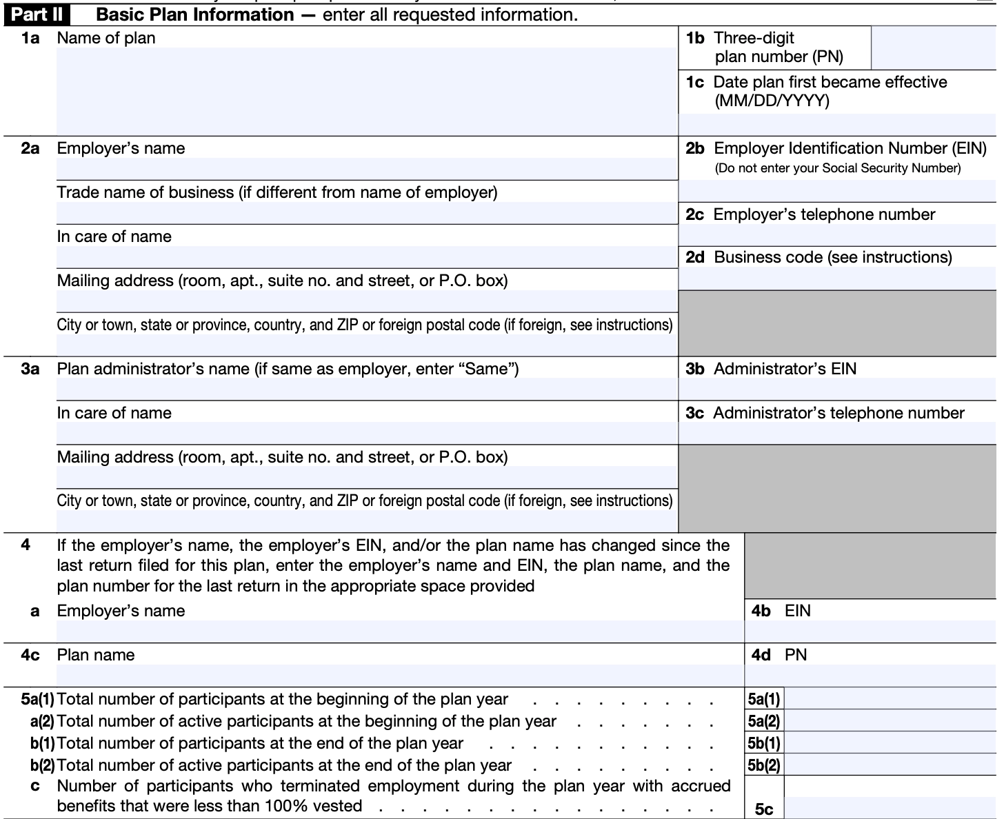 How To File Form 5500 EZ Solo 401k