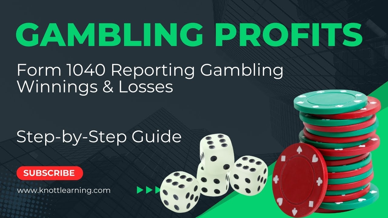 How To Report Gambling Winnings amp Losses On Form 1040 For 2022