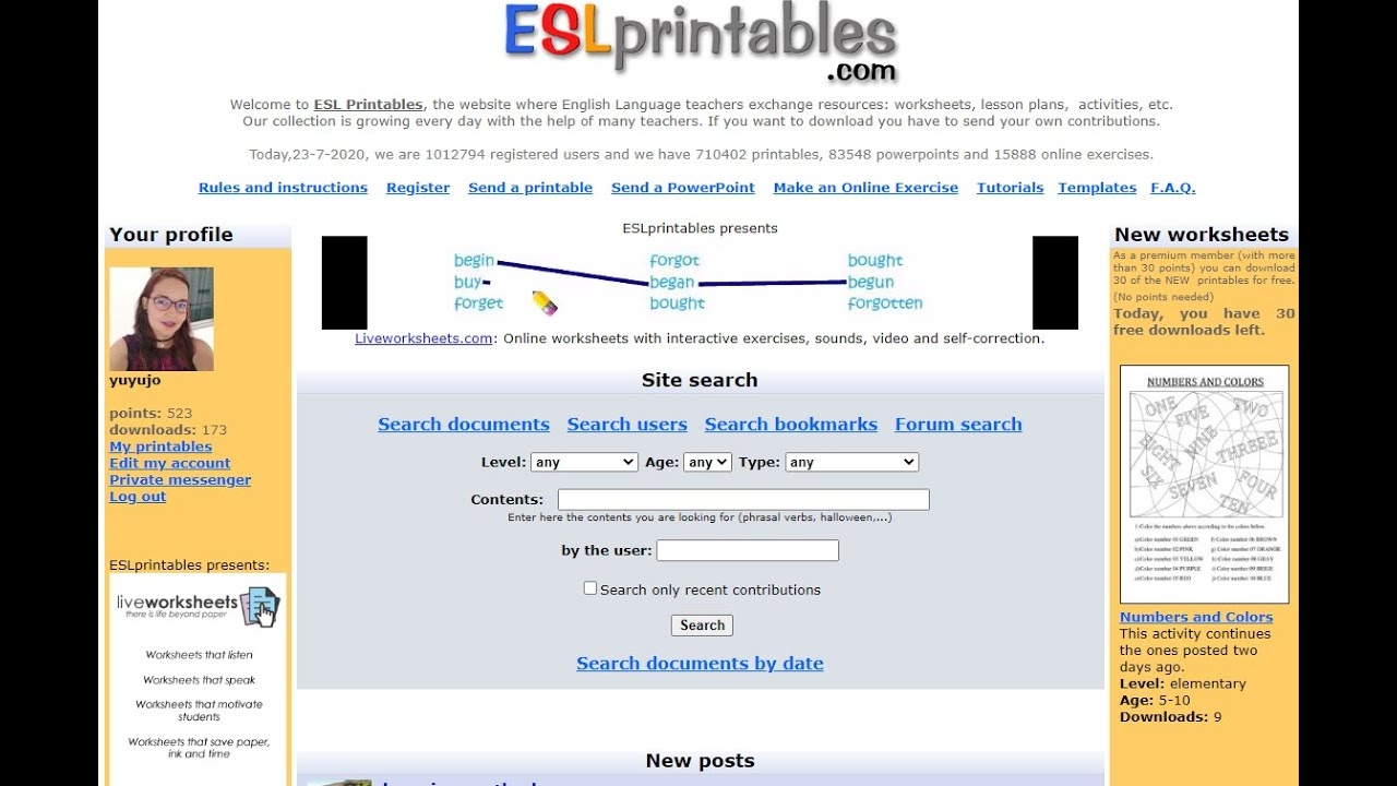 How To Use ESLprintables To Create Online Exercises Games And Quizzes For FREE
