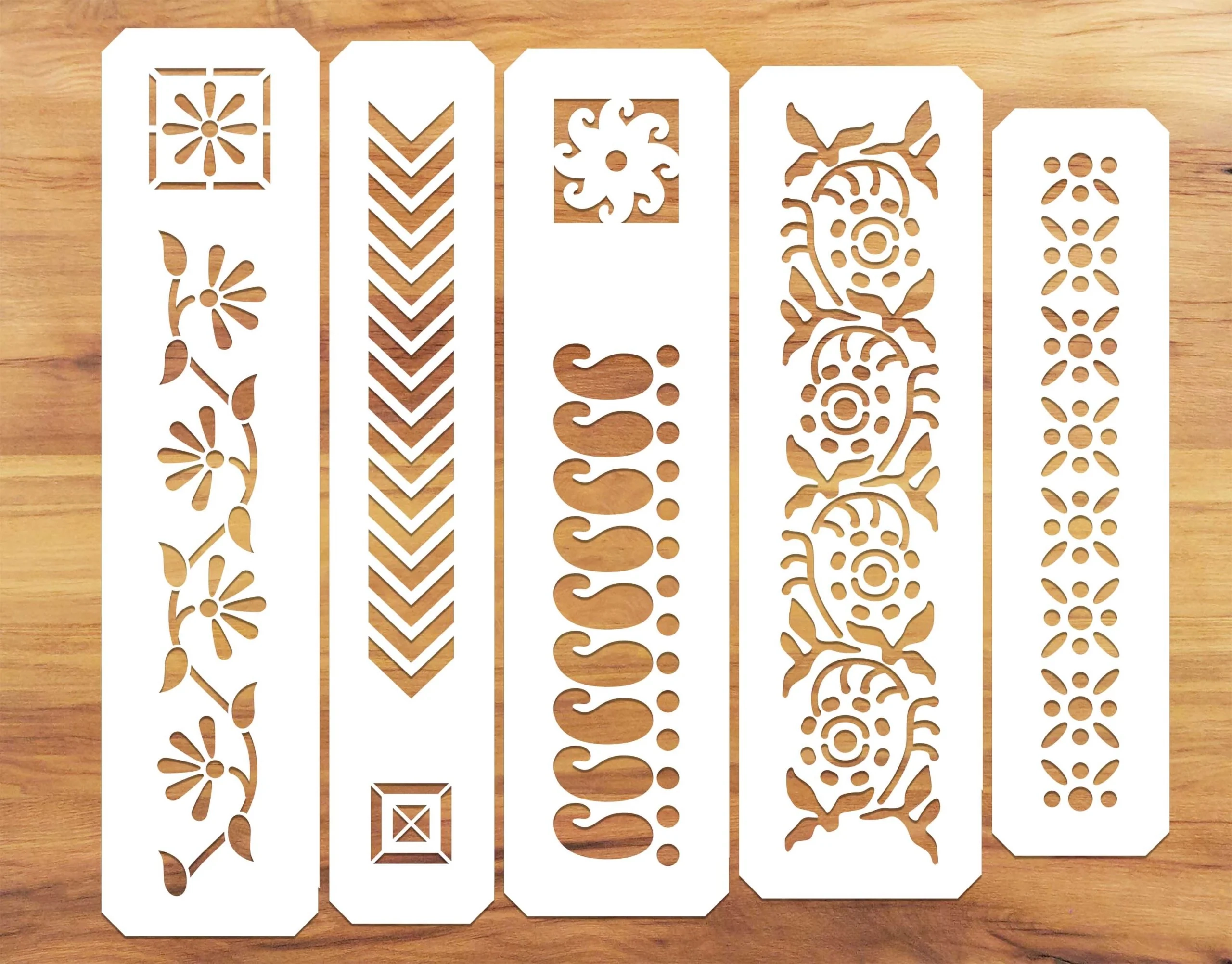 Wall Border Stencil Designs