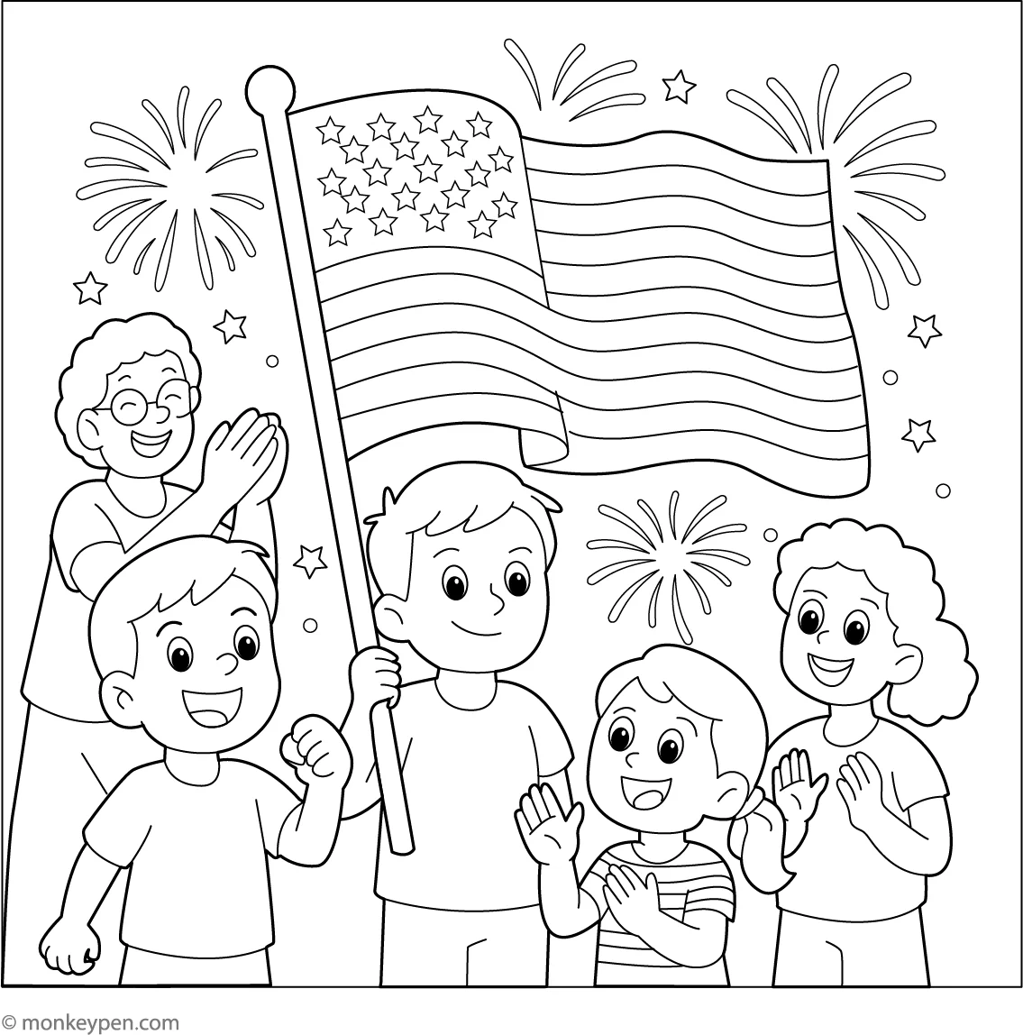 Flag Day Free Printables For Kids