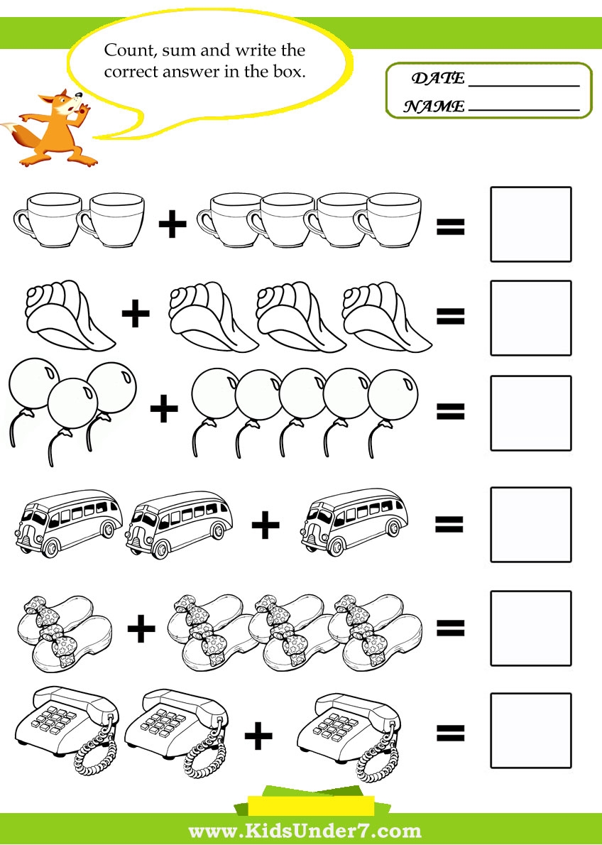 Printable Worksheets For 7 Year Olds