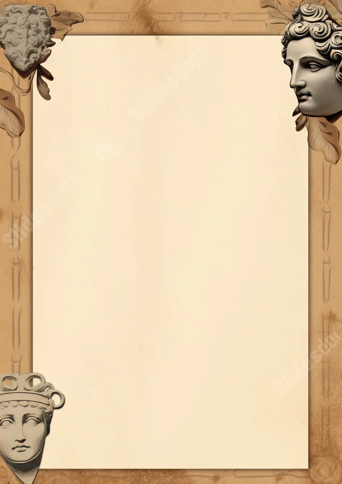 Leaf Frame Frame Design Leaf Print Word Template And Google Docs 