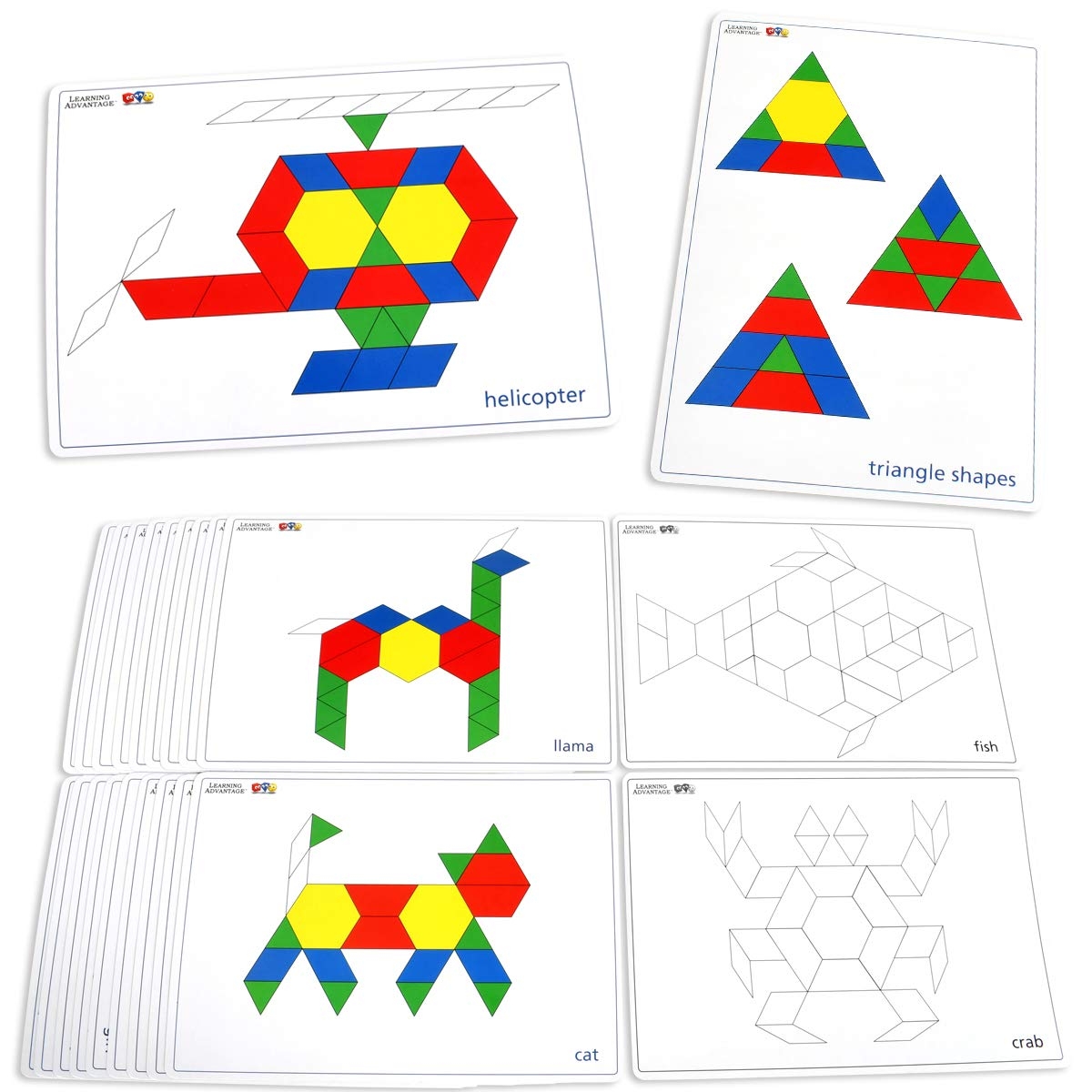 Pattern Block Picture Cards