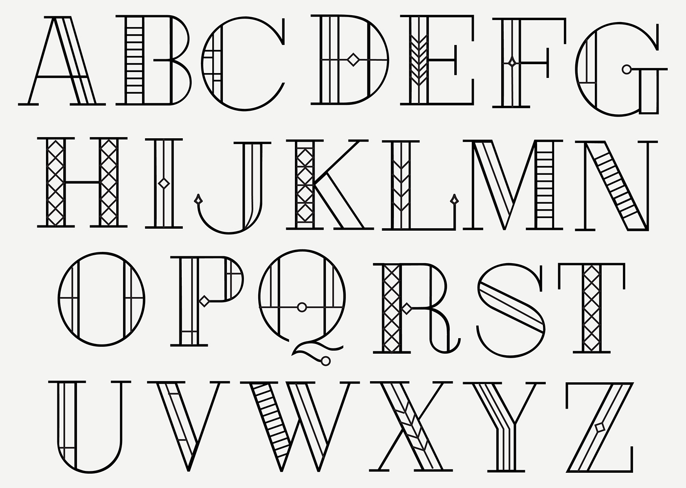 Letters Design Behance