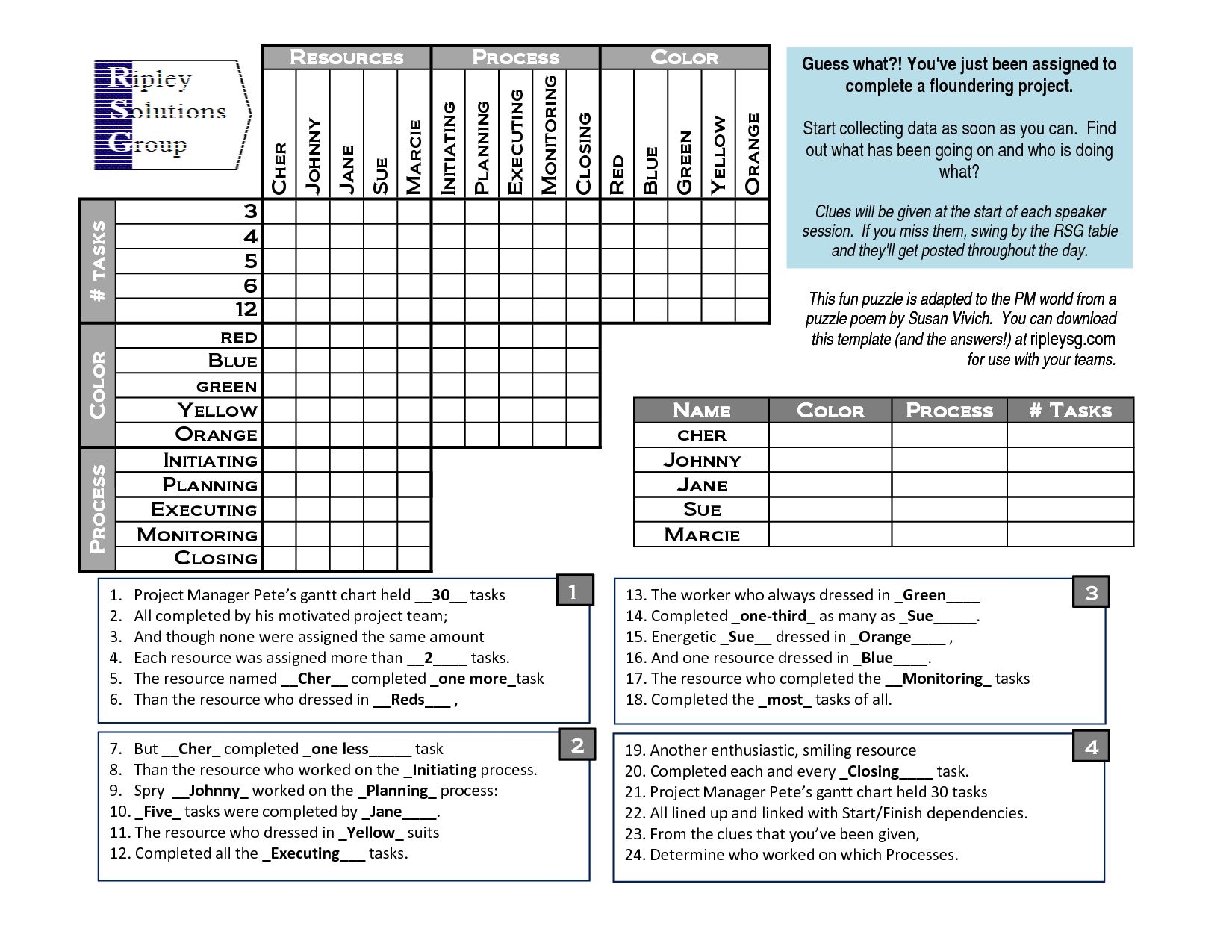 Logic Puzzles Free Printable Puzzles Worksheets Library
