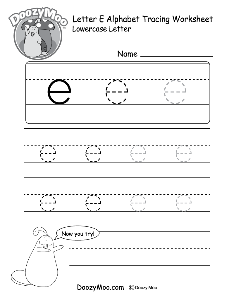Free Printable Tracing Letter Worksheets