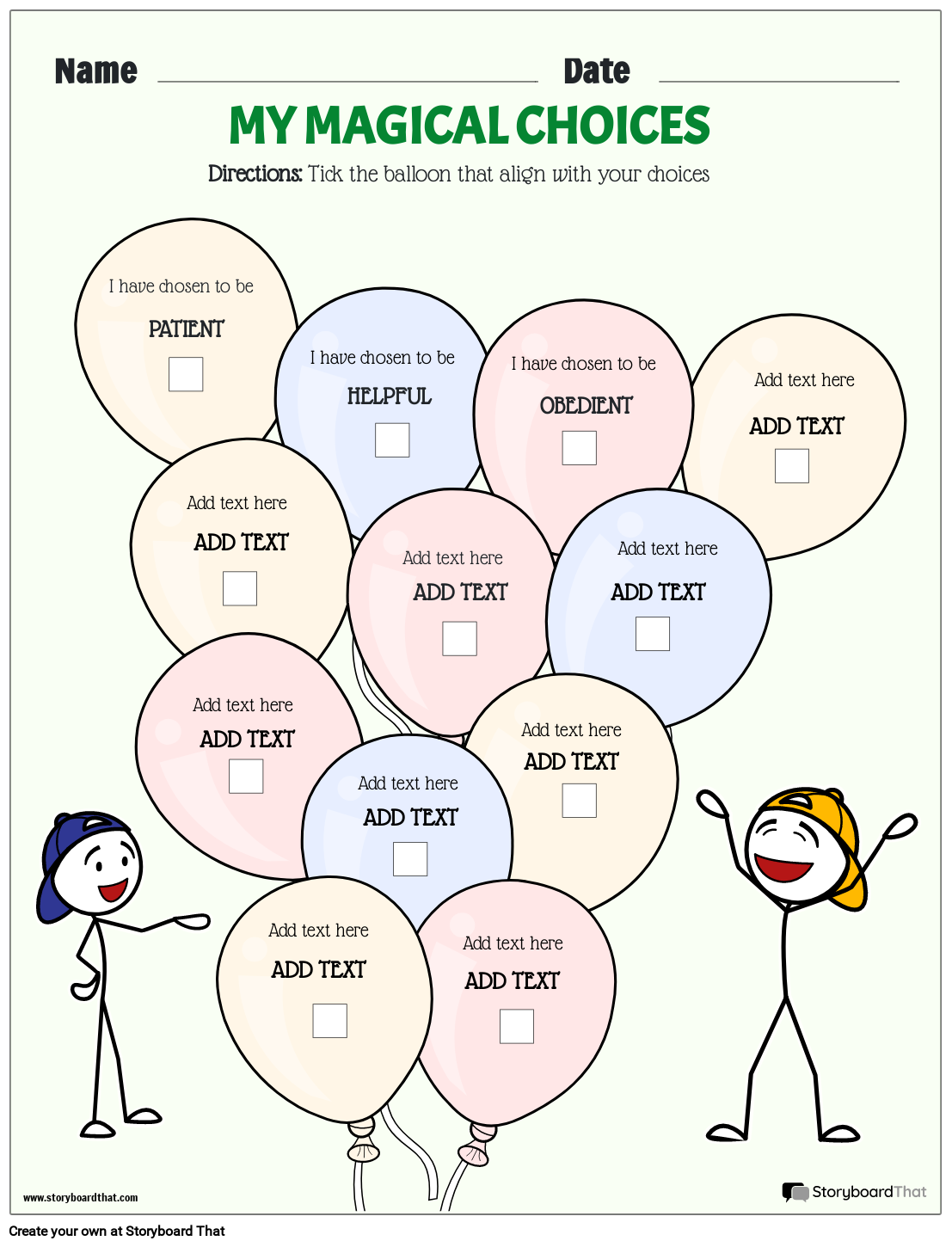 Mindfulness Exercises Free Printable