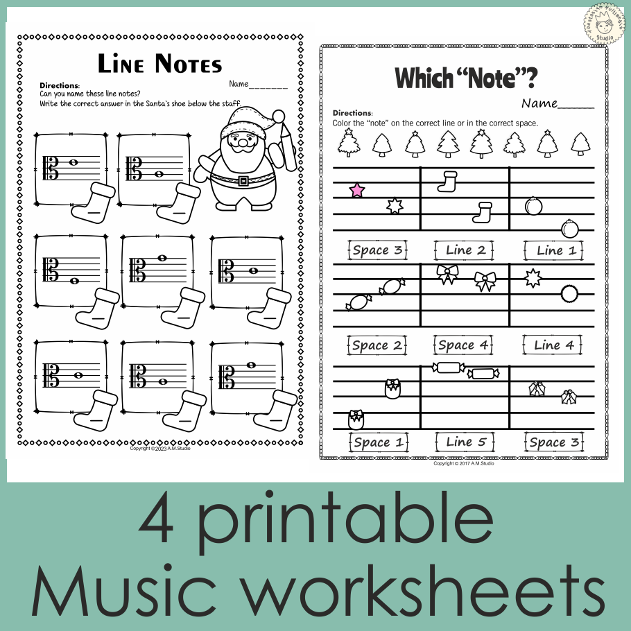 Free Printable Music Worksheets