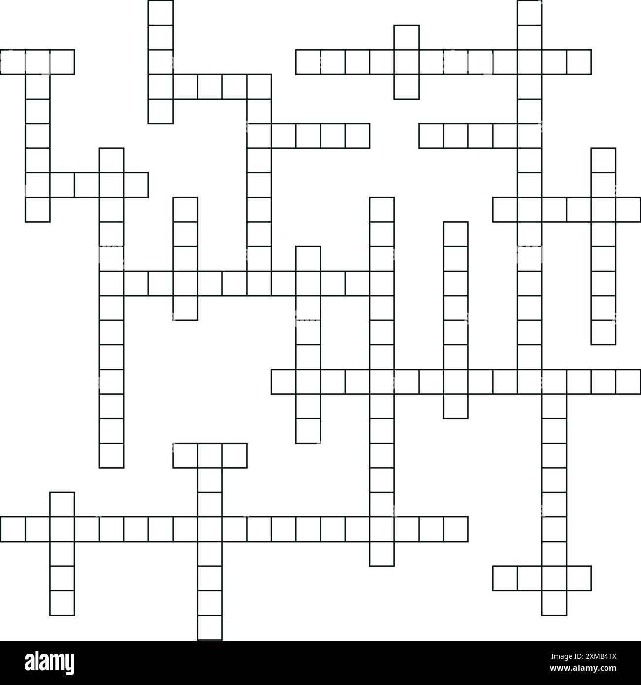 Graph Paper Pattern Crossword