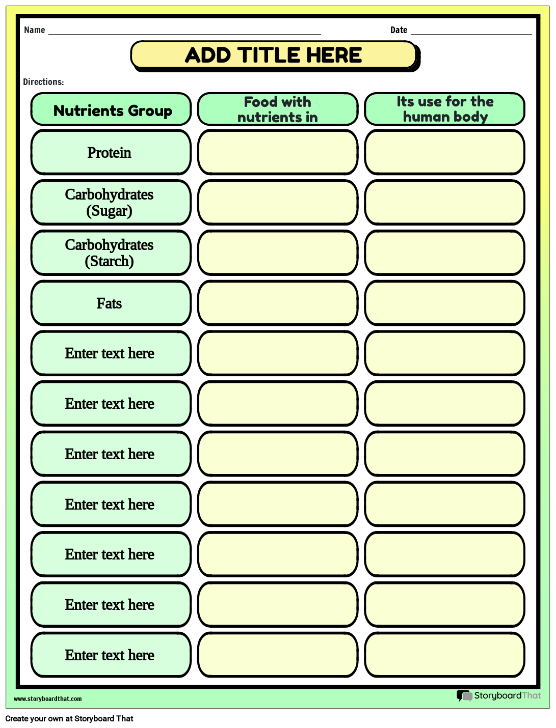 Nutrition Activity Choice Board Nutrition Worksheets For Middle 