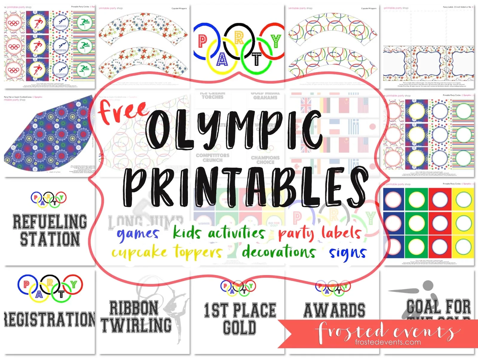 Olympics For Kids Fun Olympic Games And Party Printables