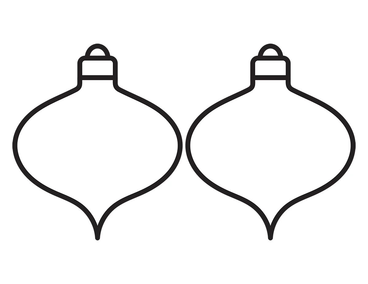 Ornament Template Free Printable The Best Ideas For Kids