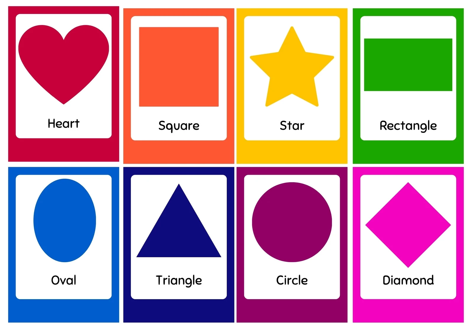 Page 3 Free And Customizable Shape Templates