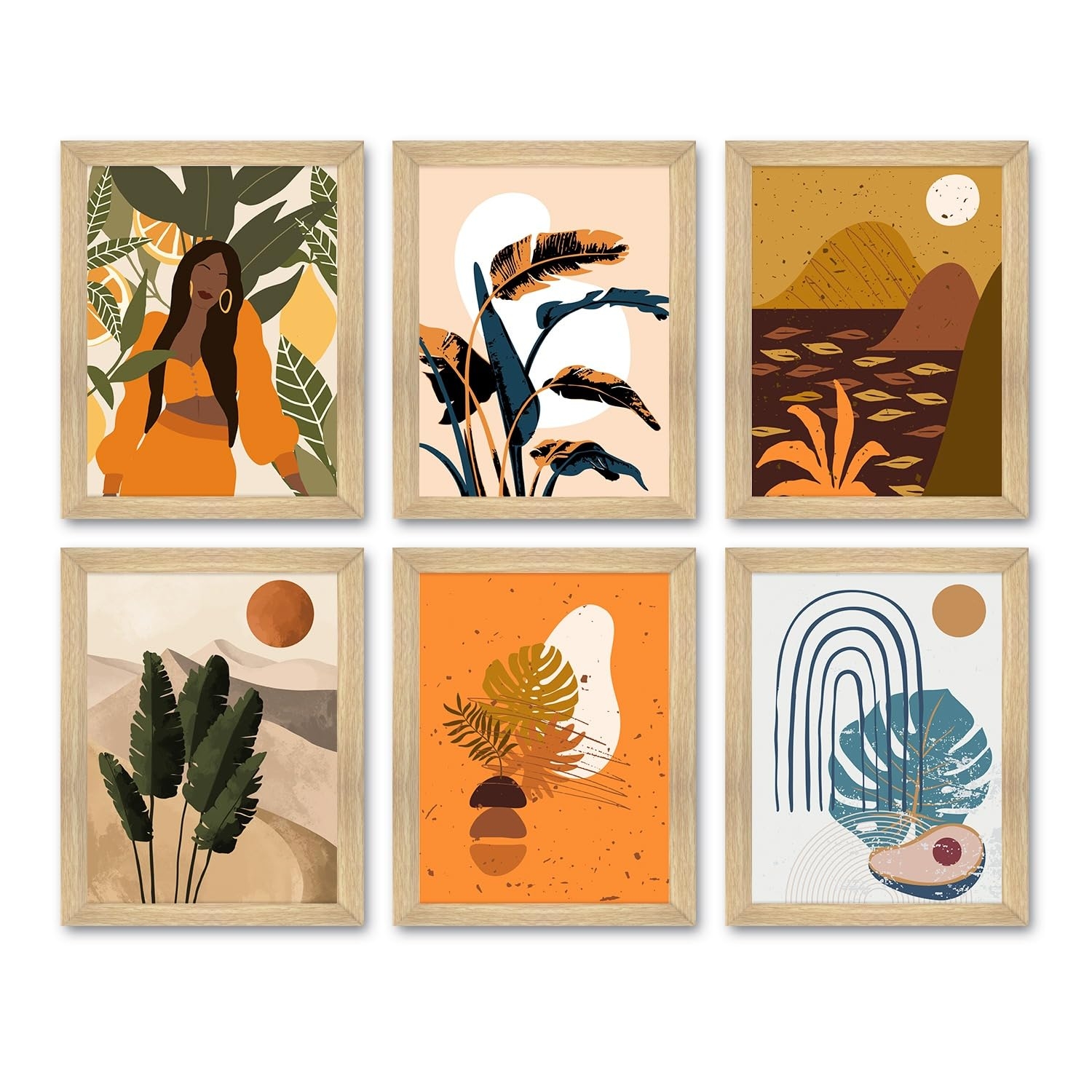Paper Art Print Set