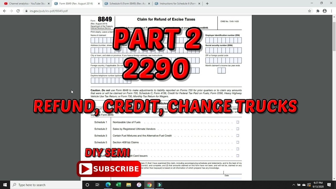 Printable Form 720 Schedule C
