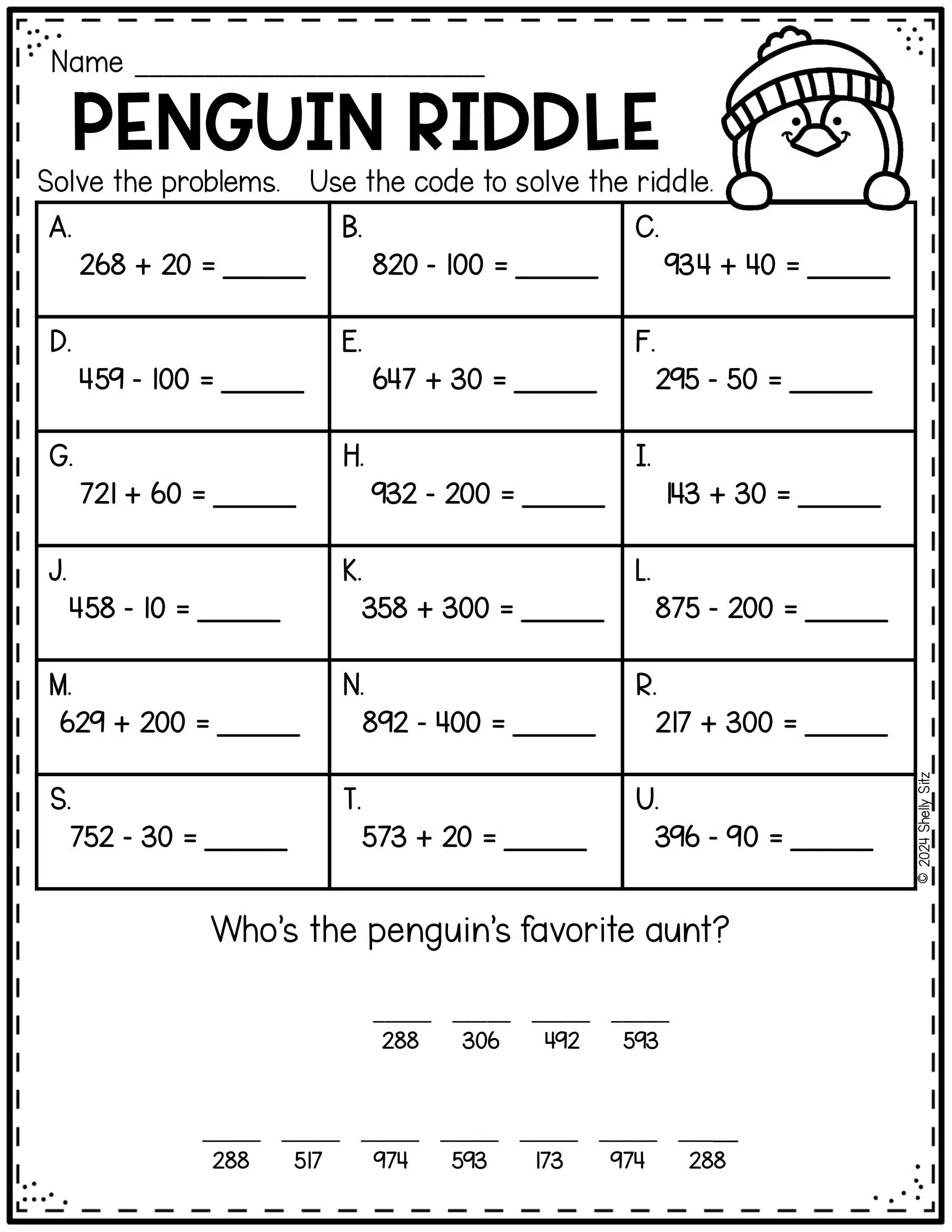 Free Printable Worksheets For 2nd Graders