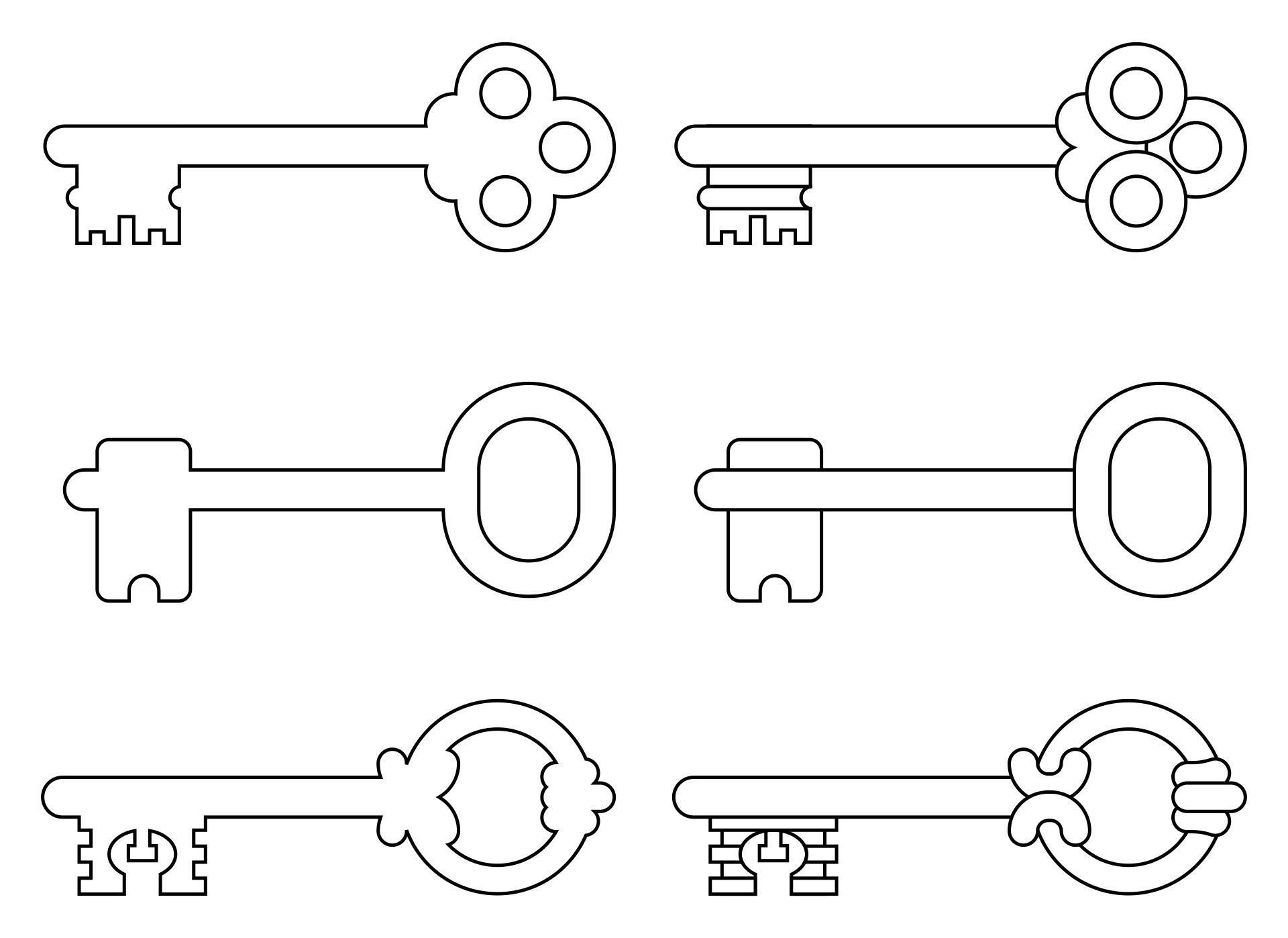 Picture Of A Key 7 Free PDF Printables Printablee