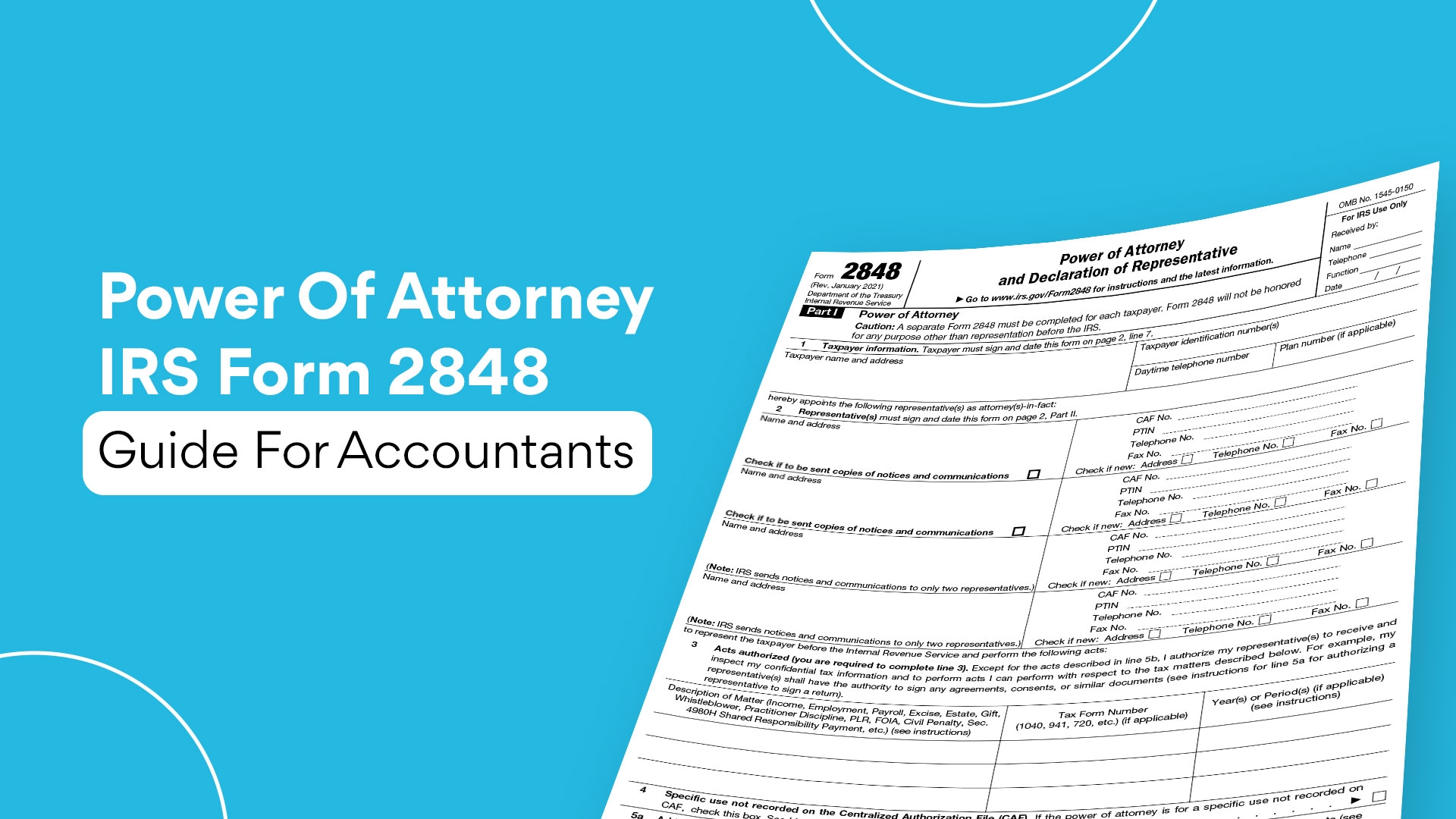 Power Of Attorney IRS Form 2848 Guide For Accountants Xenett