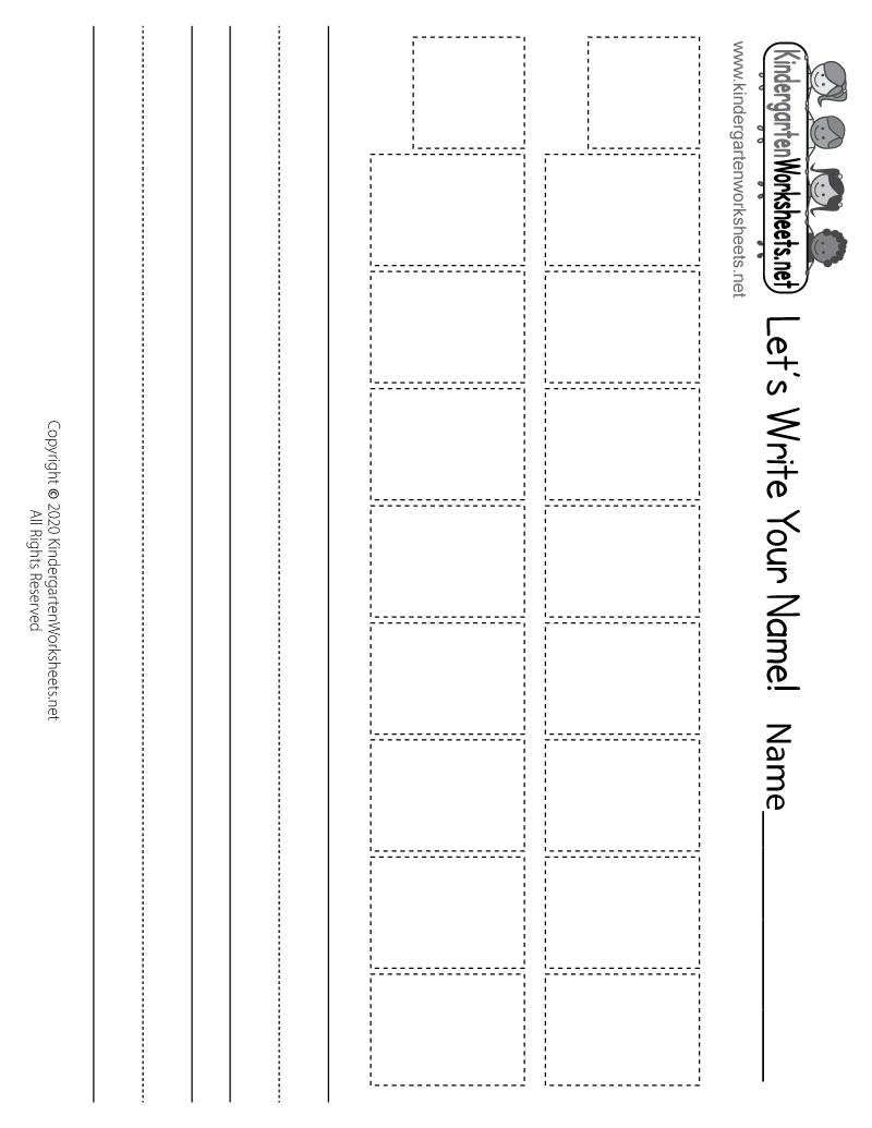 Free Printable Name Practice