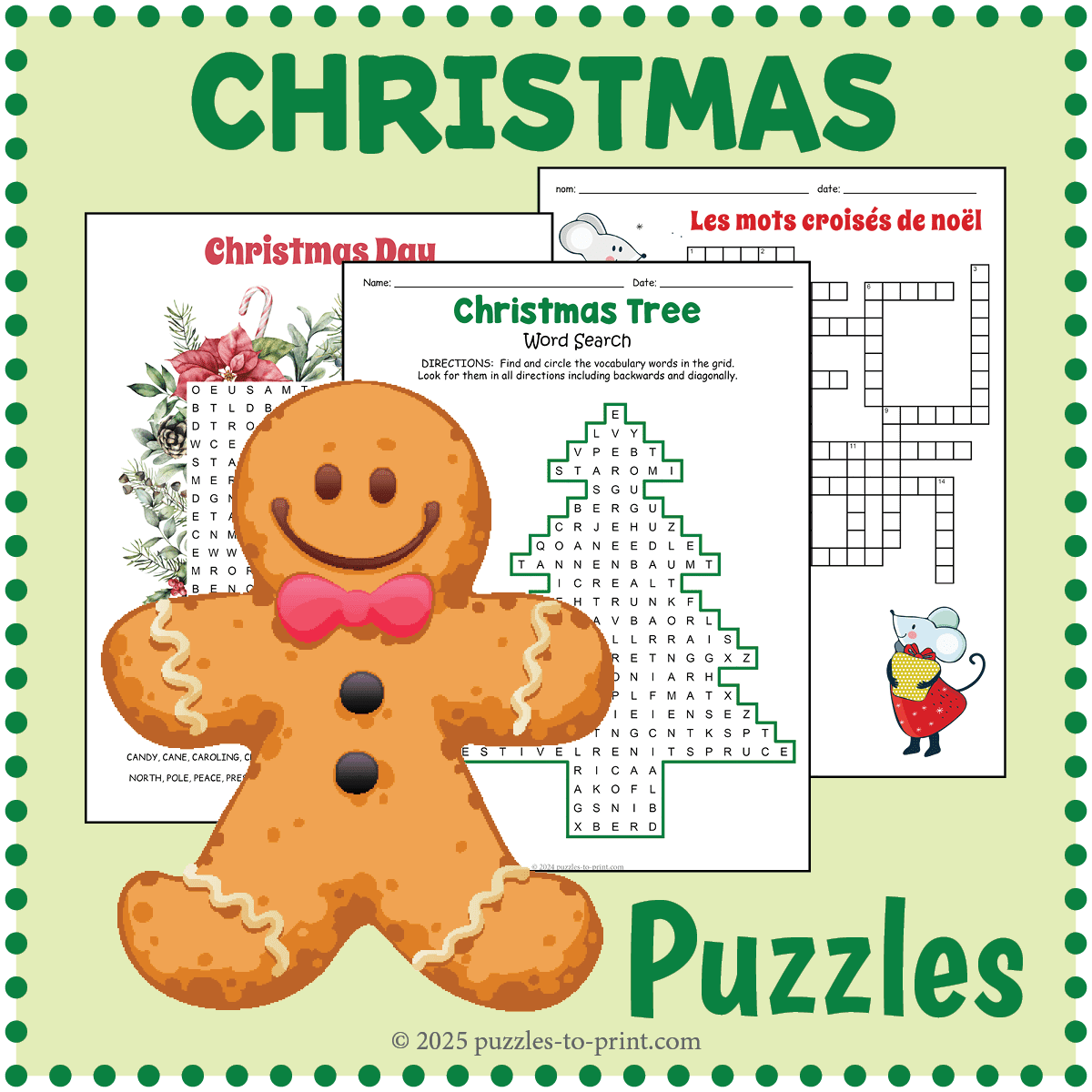 Free Printable Holiday Puzzles