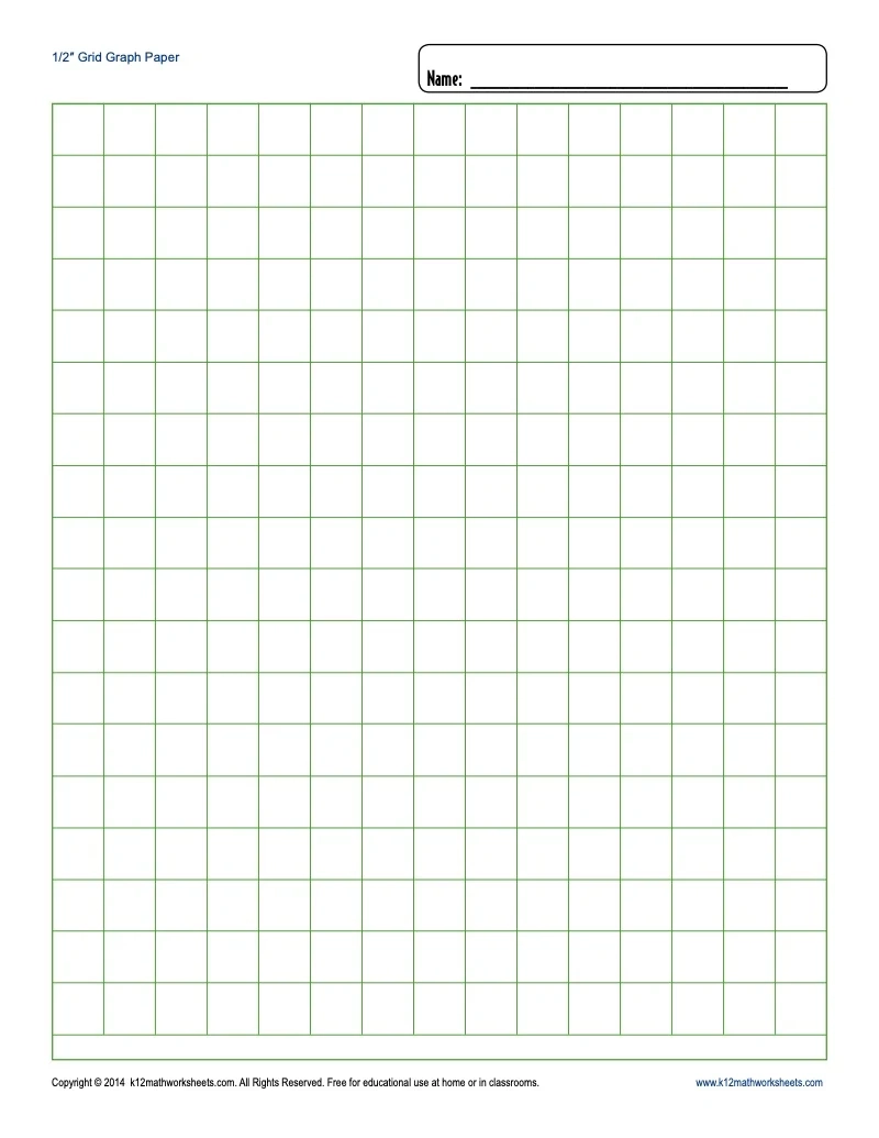Free Graph Paper For Floor Plans