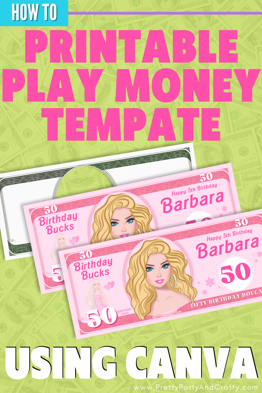 Design Your Own Money Template