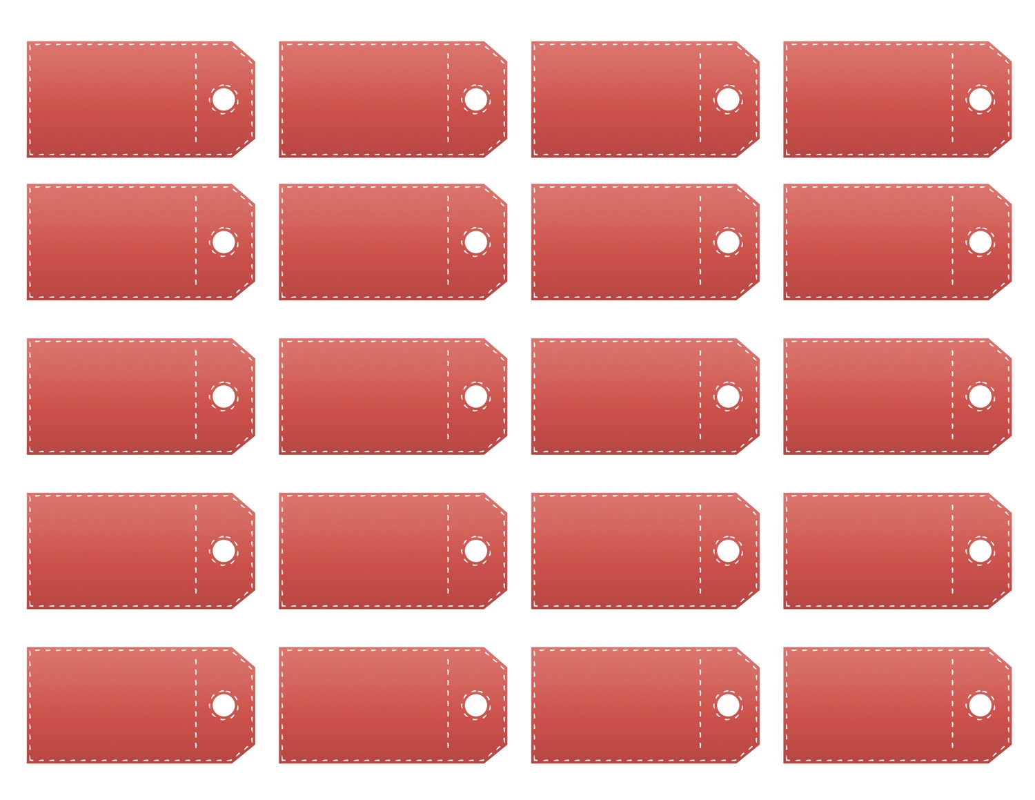 Printable Price Tags Template Free