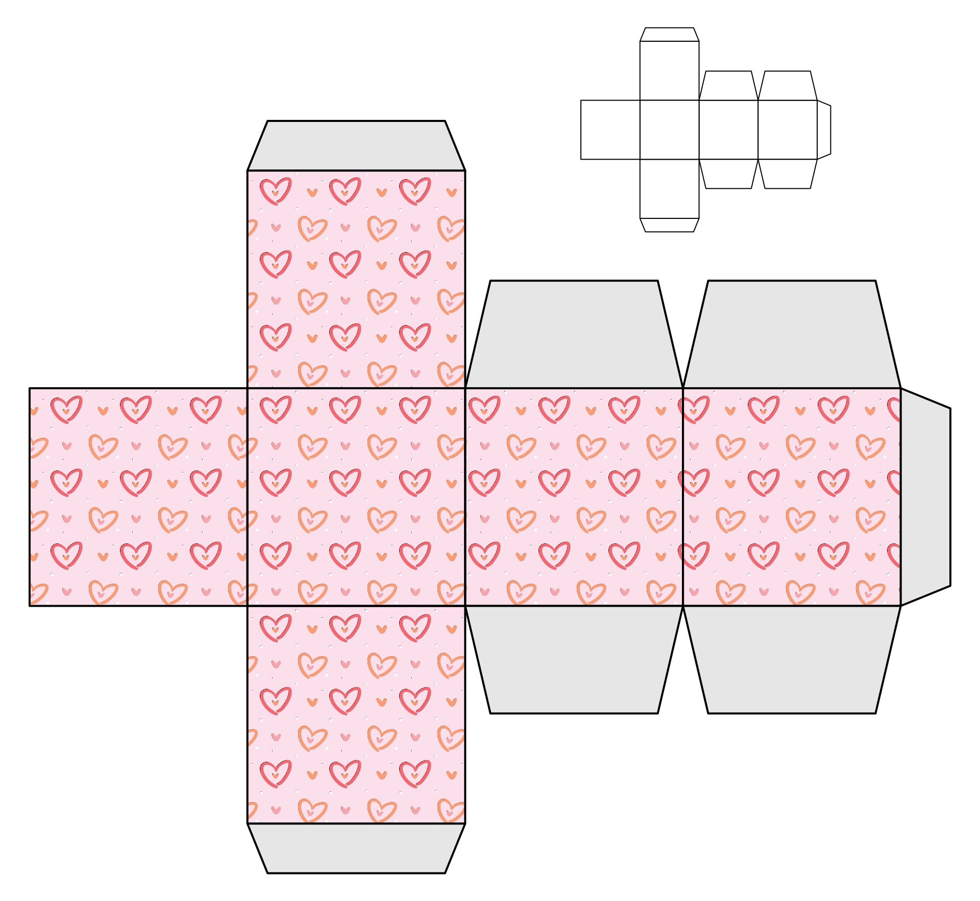 Printable Small Box Templates