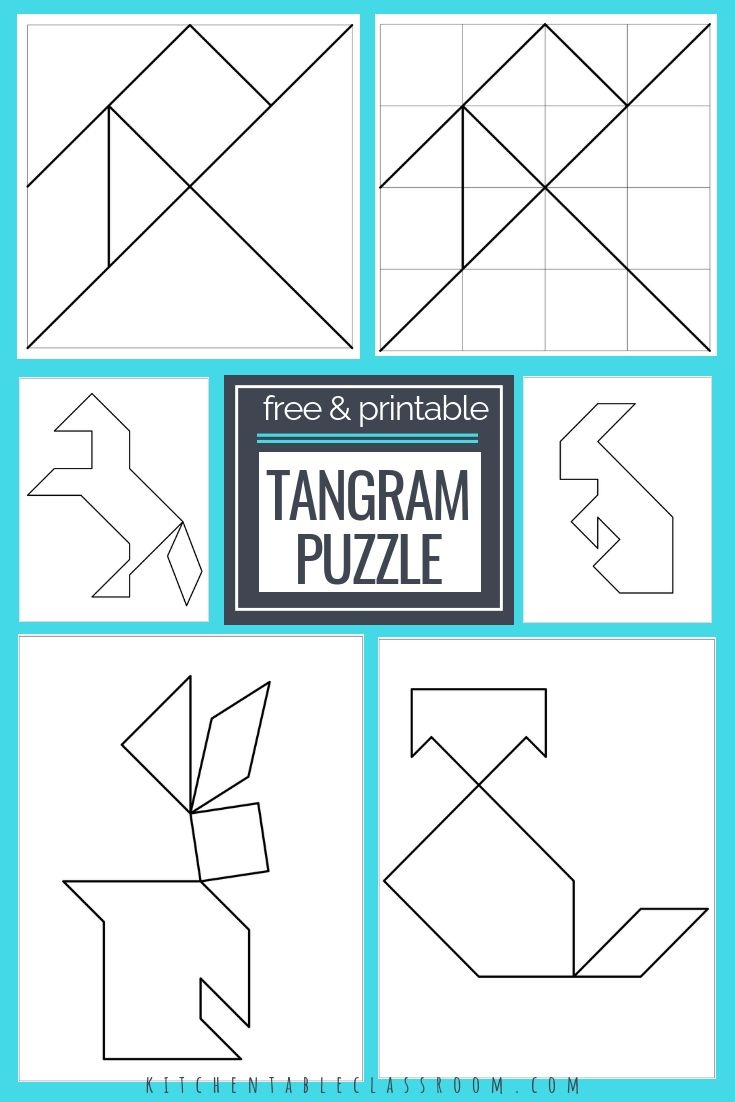 Printable Tangrams An Easy DIY Tangram Template The Kitchen 