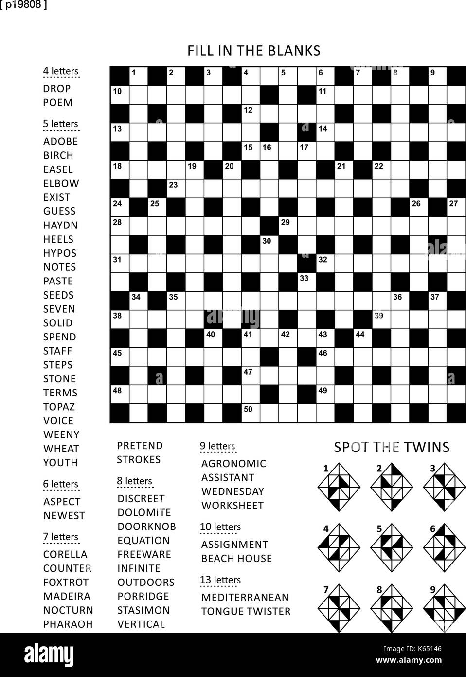 Double Cross Word Game