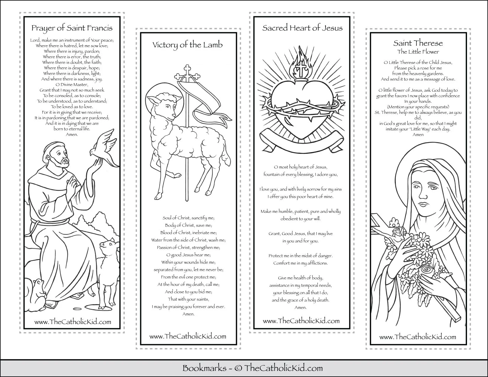 Catholic Kids Free Printables