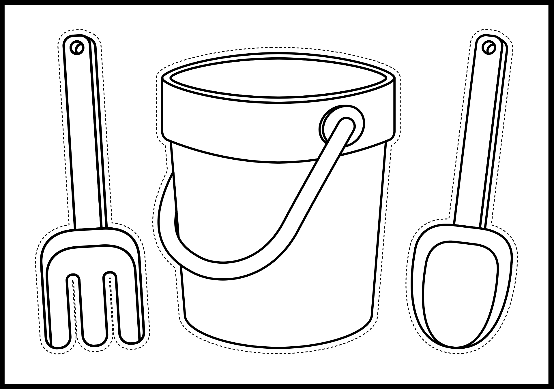 Sand Bucket Template 12 Free PDF Printables Printablee