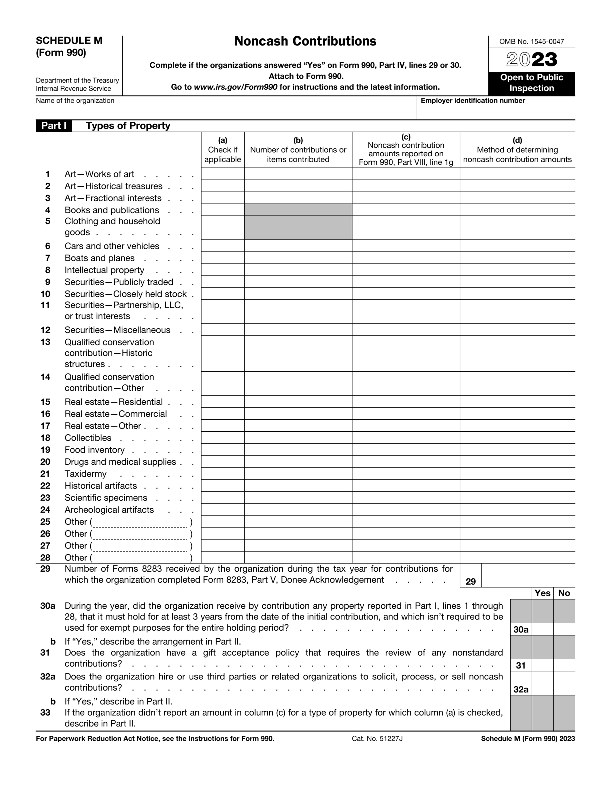 Schedule M Form 990 2024 2025 Fill Forms Online PDF Guru