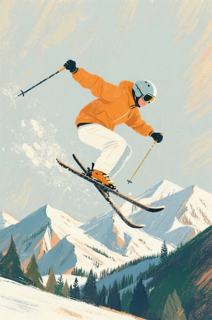 Free Printable Skiing Images