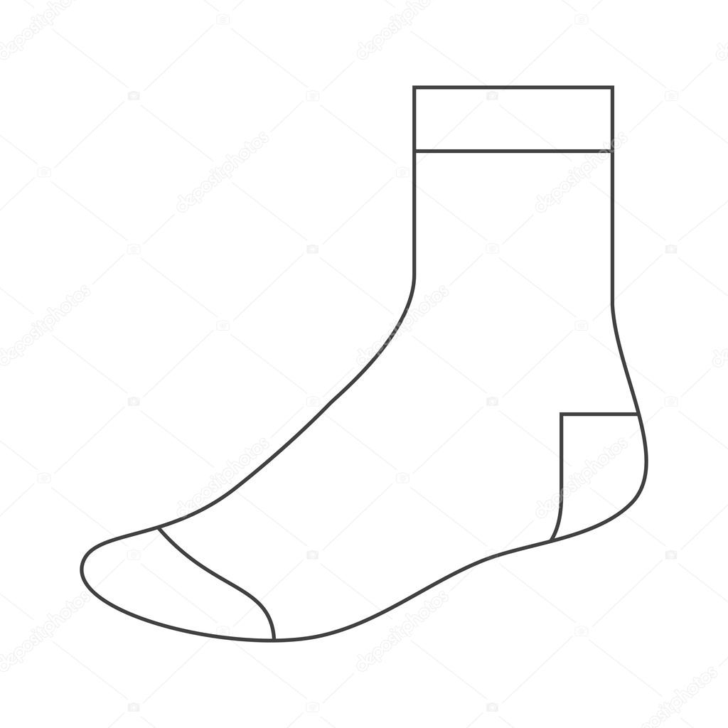 Printable Sock Template