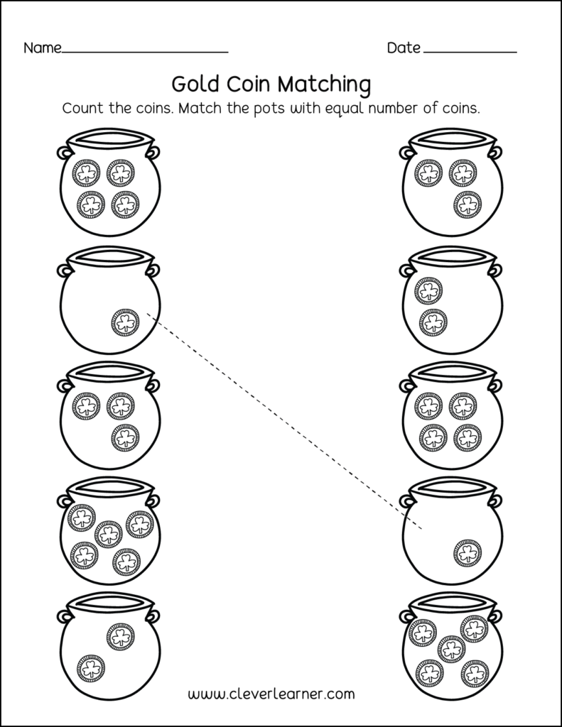 St Patrick s Day Theme Activities For Preschool Children 