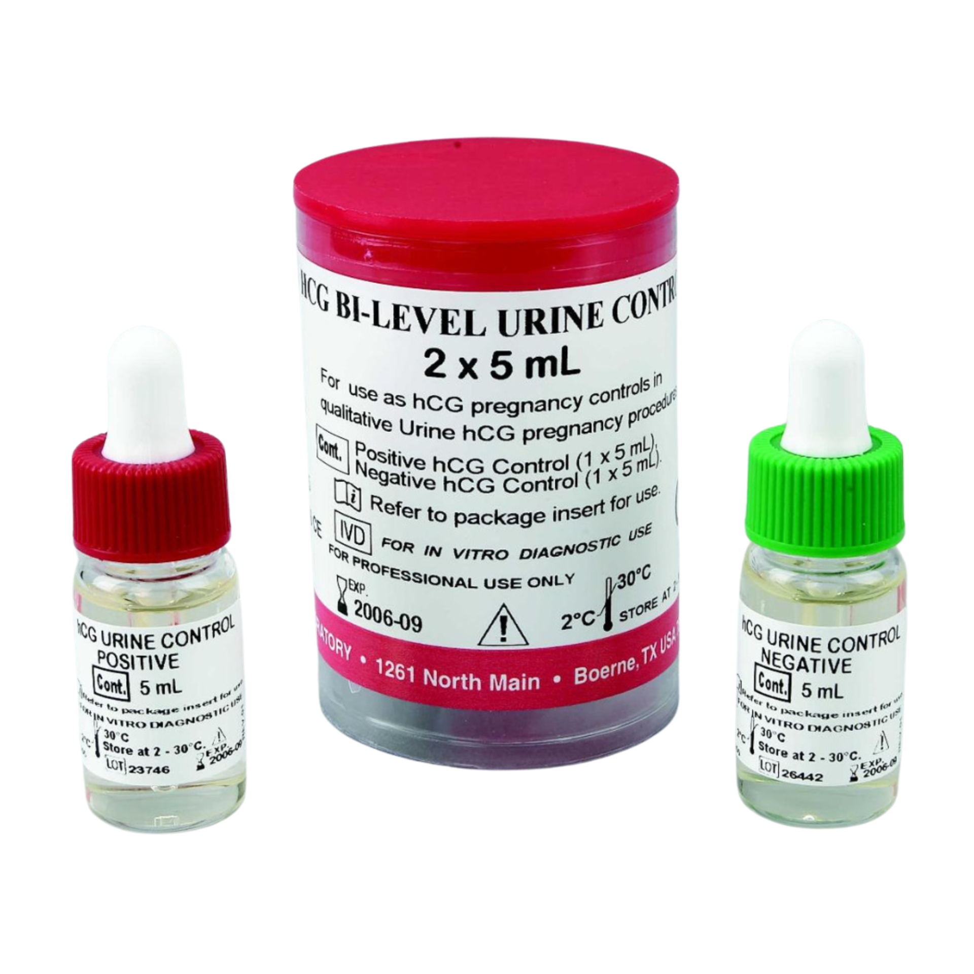 Stanbio HCG Bi Level Urine Controls 2 X 5 ML 1225 205