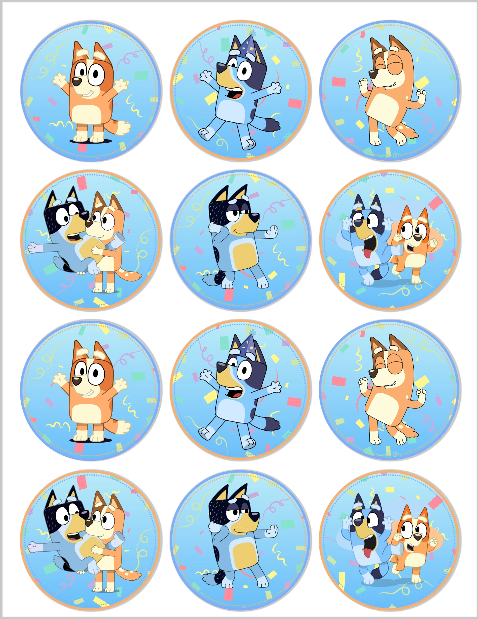 The Best Free Bluey Birthday Party Printables