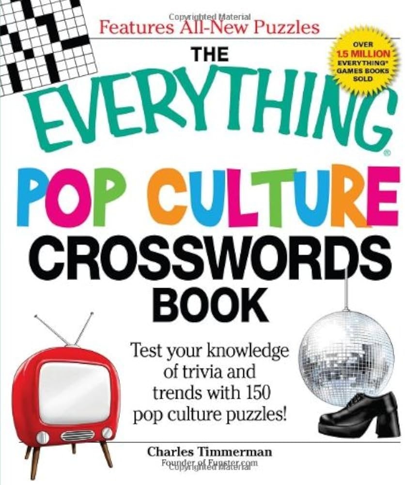 The Everything Pop Culture Crosswords Book Test Your Knowledge Of 