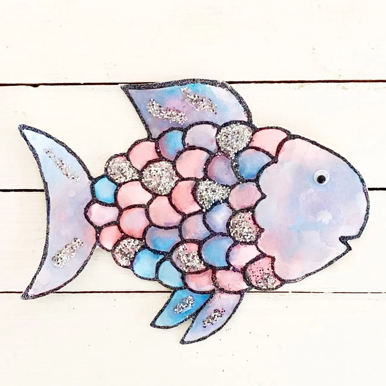 Rainbow Fish Template Printable