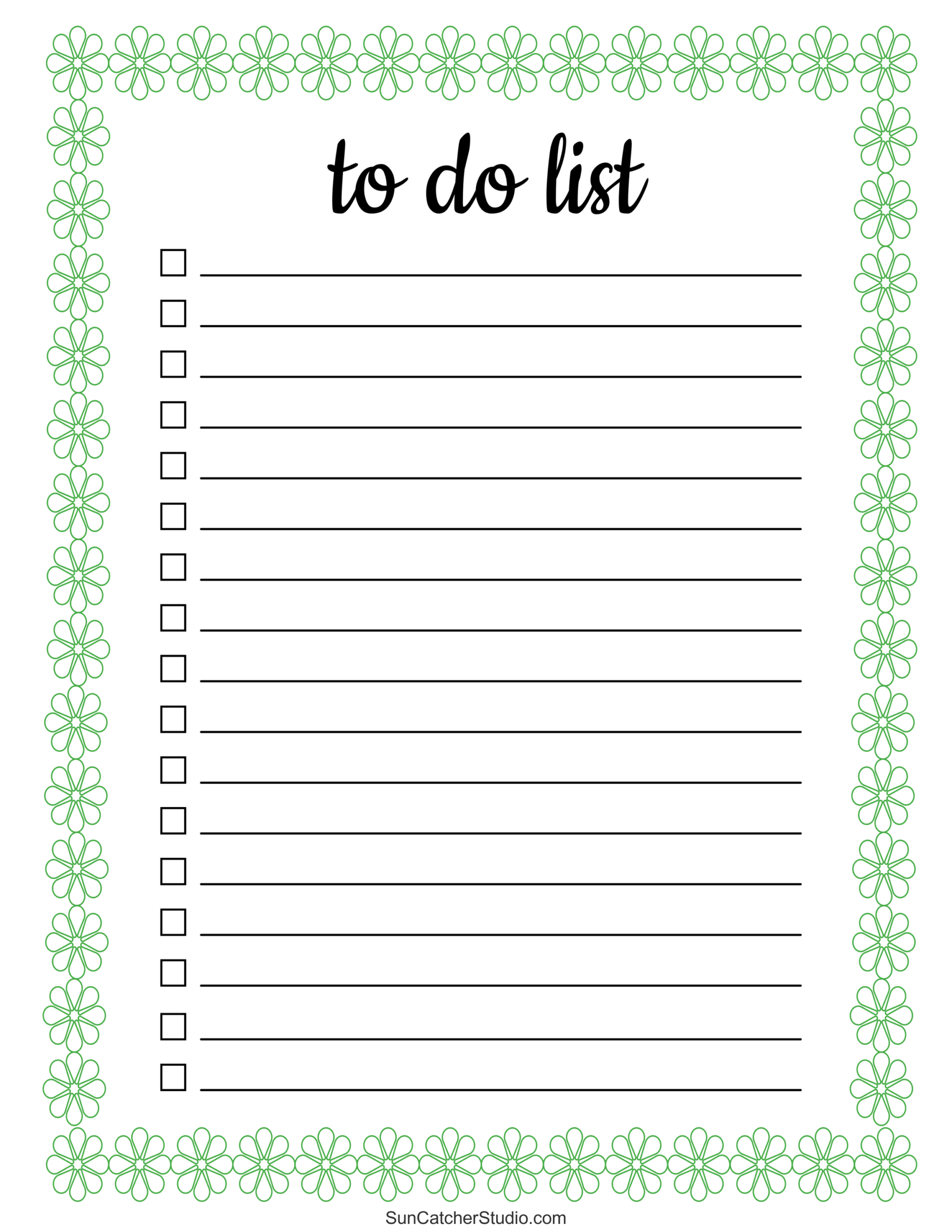 Free Printable Things To Print