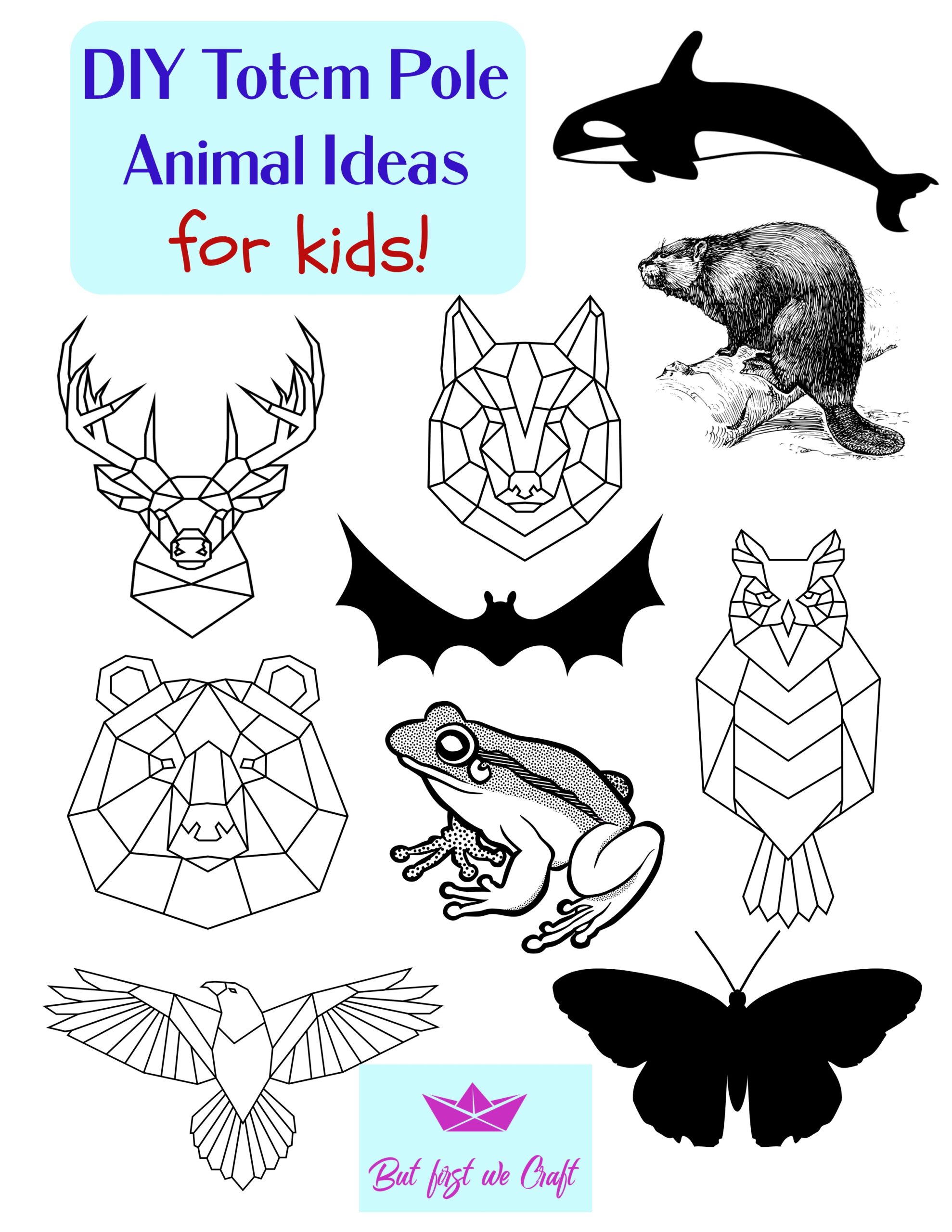 Free Printable Totem Pole Patterns